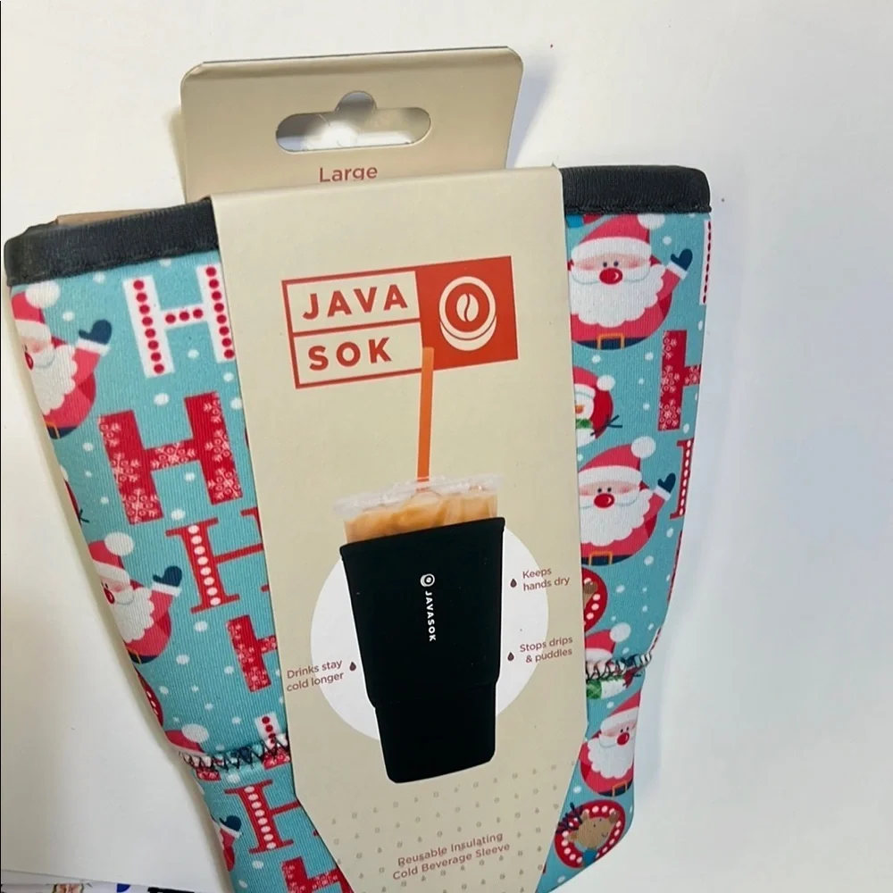 Java Sok Santa Print Insulating Sleeve - Picture 4 of 4